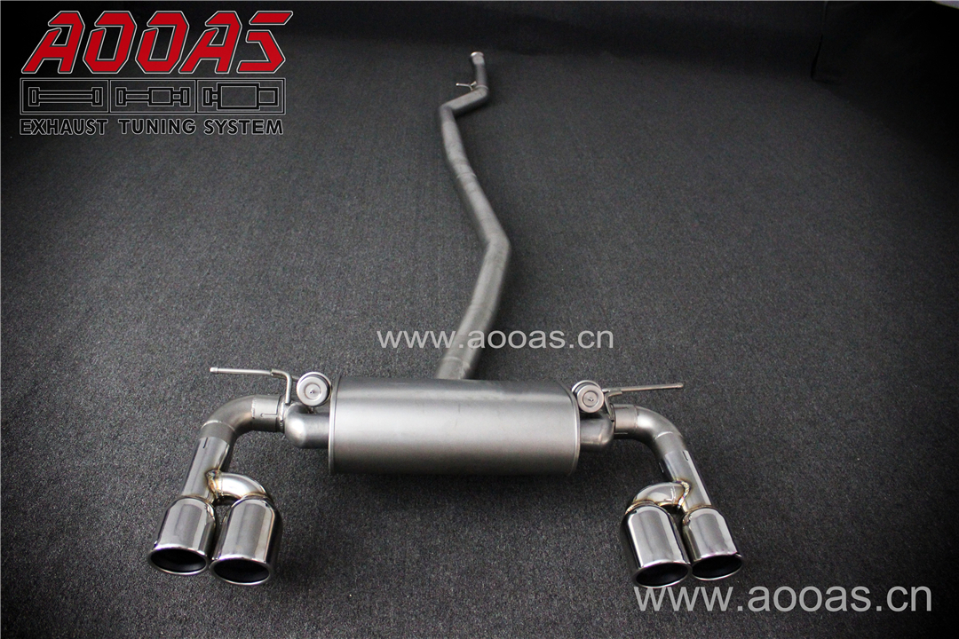 BMW 320i 320i With M3 Design All SS304 / Valvetronic Catback System
